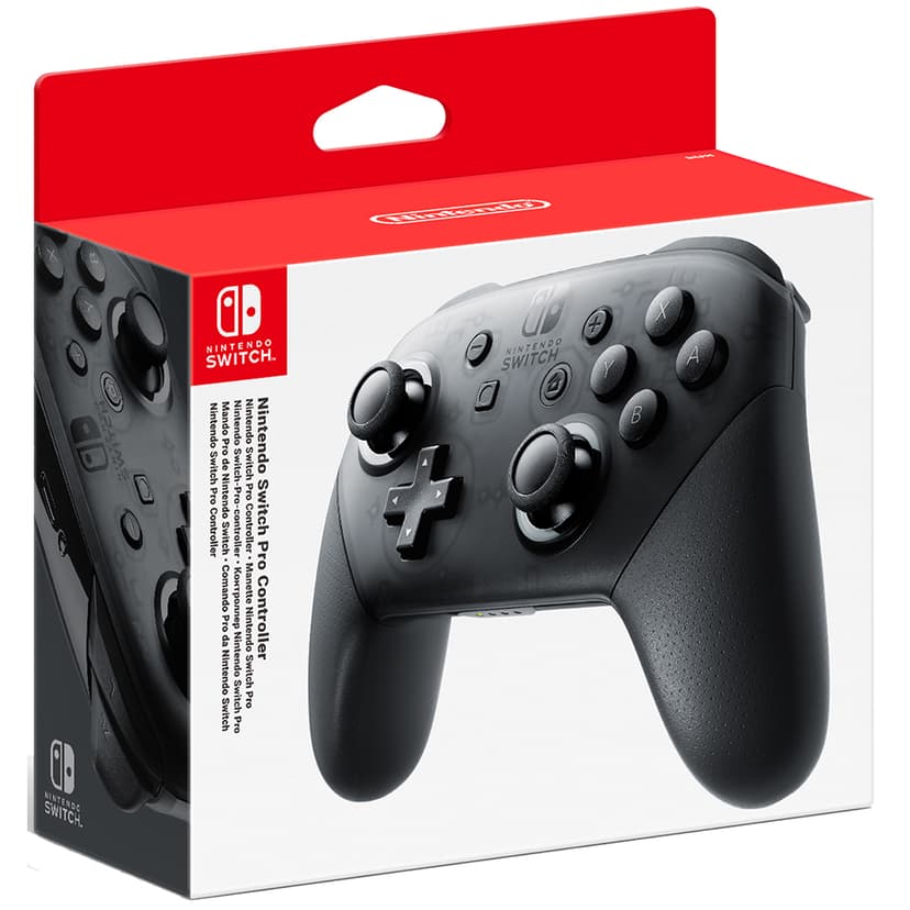Nintendo Switch Pro Controller Musta