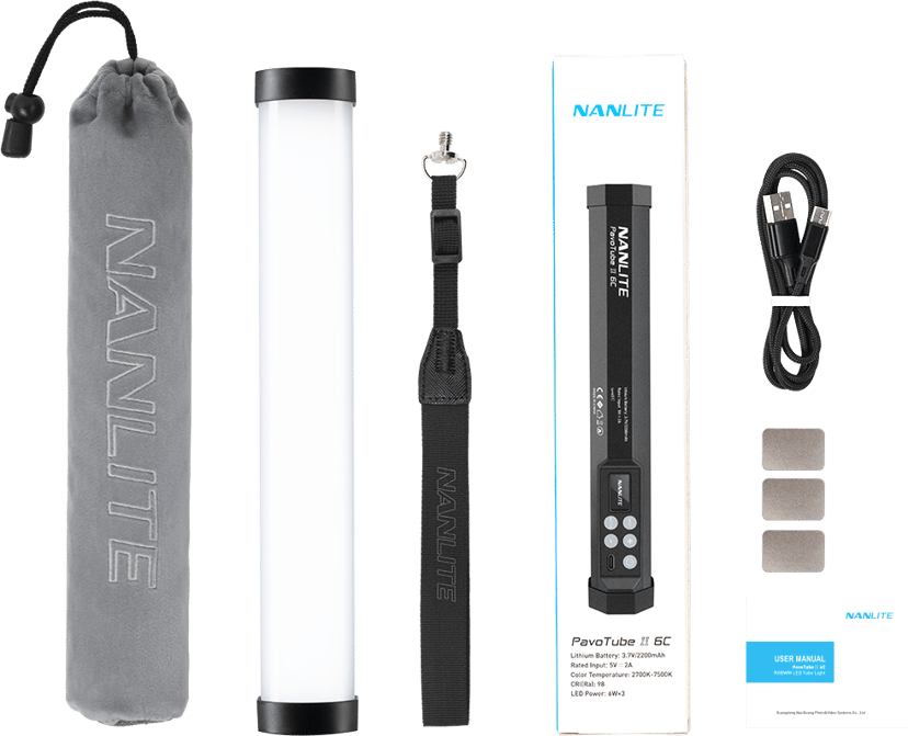 NANLITE Pavotube II 6C 1-Kit