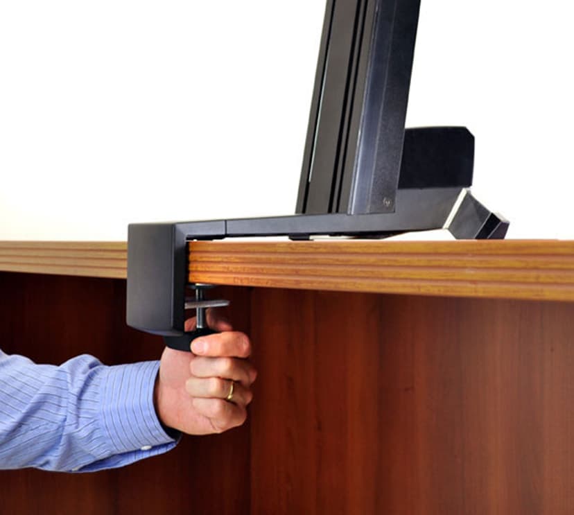 Ergotron WorkFit-S Single HD Workstation with Worksurface Standing Desk