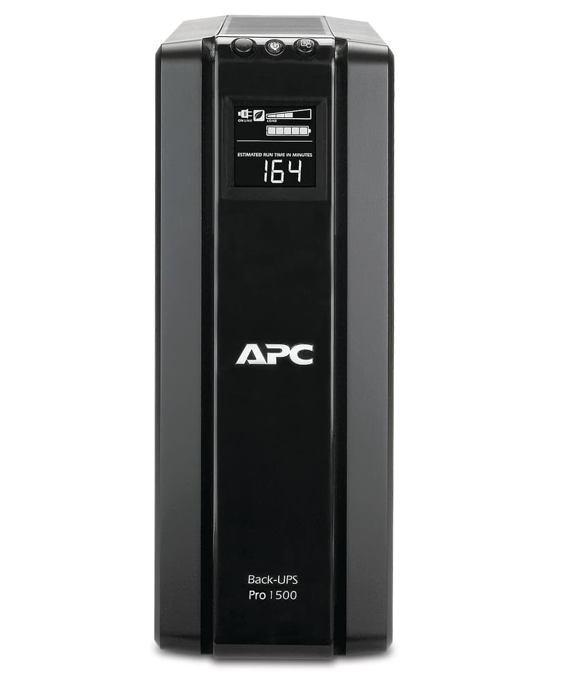 APC Back-UPS Pro UPS-enhed Interaktivt indgangsstik 1,5 kVA 865 W 6 AC stikkontakt(er)