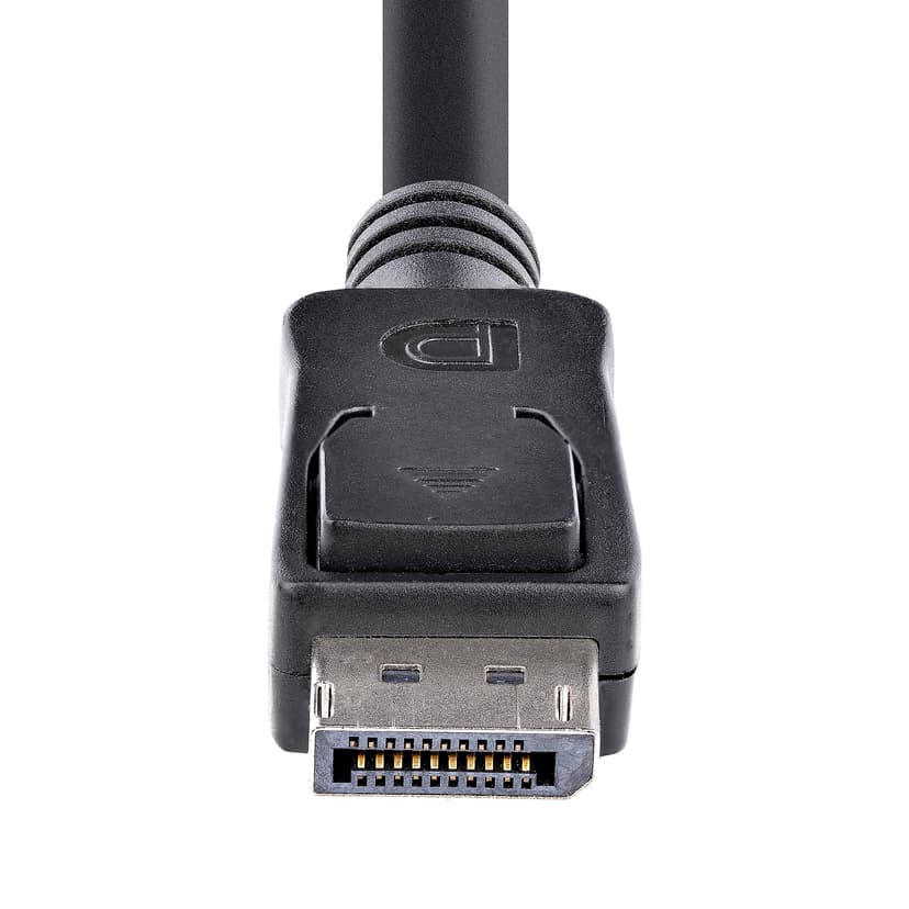 Startech 1.2 Cable with Latches 4K 1m DisplayPort DisplayPort Musta