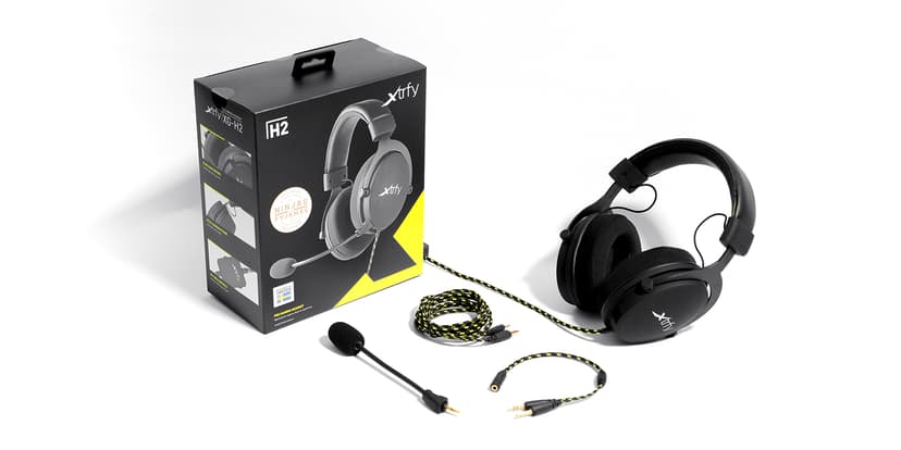 Xtrfy H2 Gaming Headset Stereo Svart