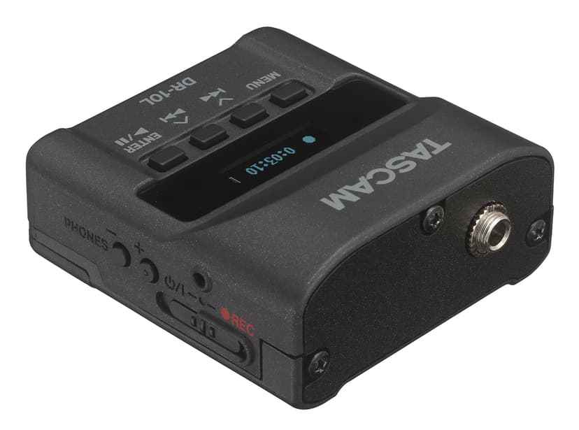 Tascam Digital Audio Recorder With Lavalier Microphone