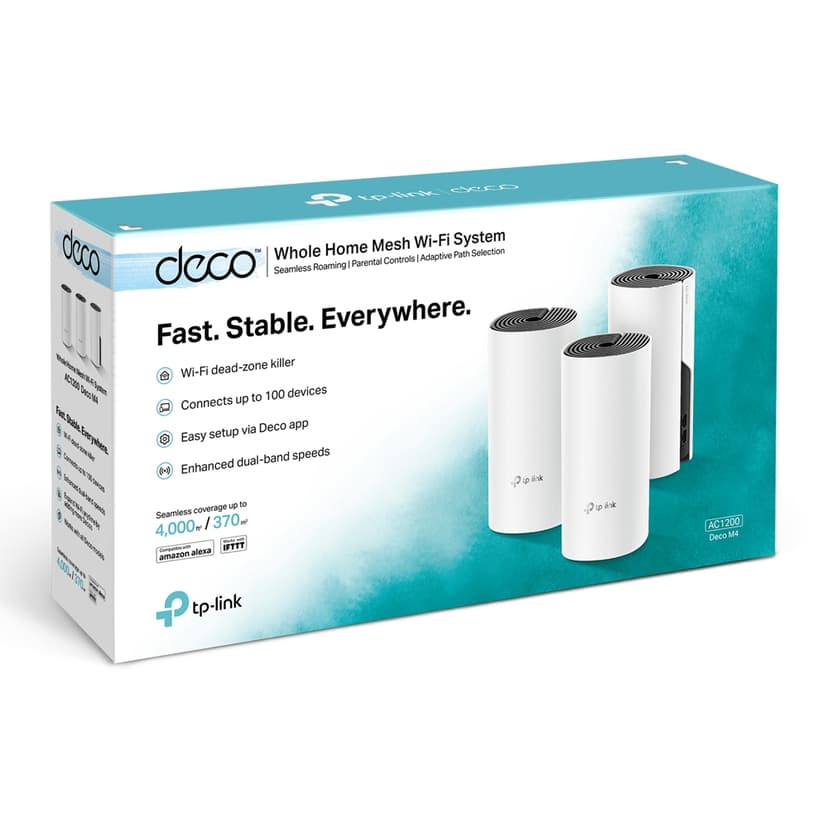 TP-Link Deco M4 Mesh WiFi System 3-Pack