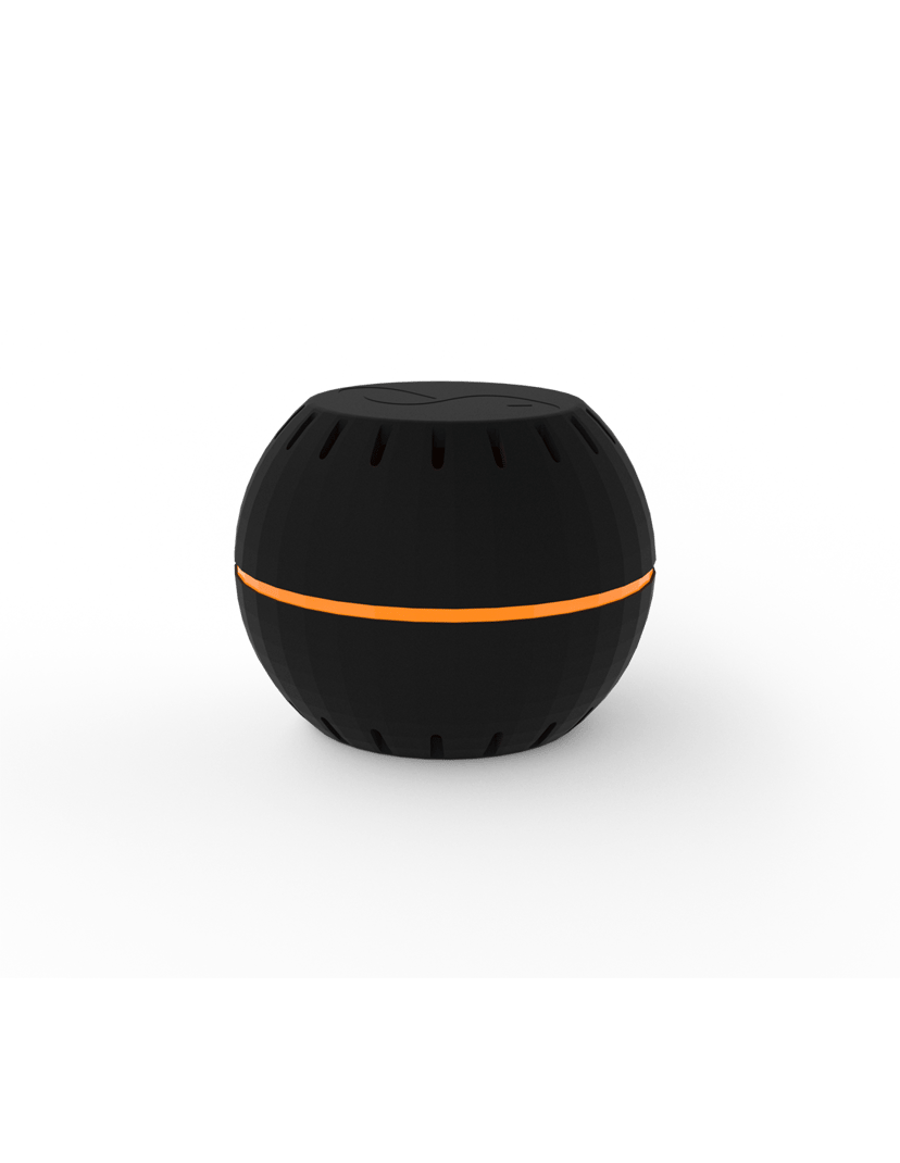 Shelly WiFi thermometer and humidity sensor black