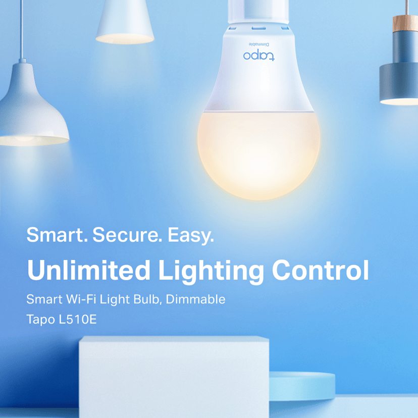 TP-Link Tapo L510E Smart glödlampa Wi-Fi 8,7 W