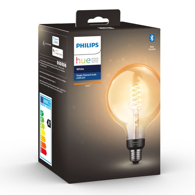 Philips 1-pack G125 E27 filamentgloblampa