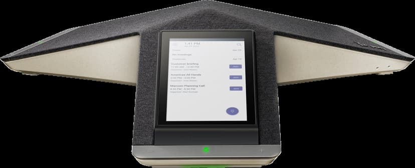 HP Poly Trio C60 IP-mødetelefon til Microsoft Teams, fuld radio og PoE-aktiveret