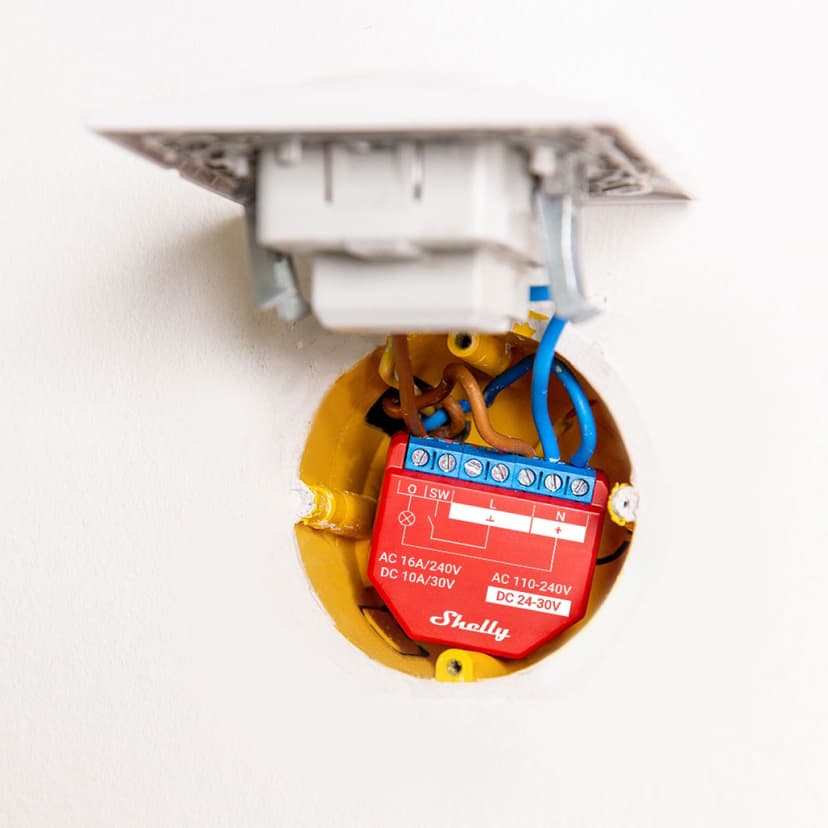 Shelly 1PM Plus Energy Metering WiFi Relay 16A