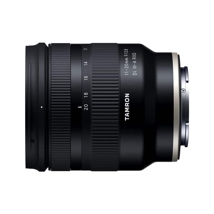 Tamron 11-20mm F/2.8 Di III-A RXD MILC Ultralaajakulmaobjektiivi Musta