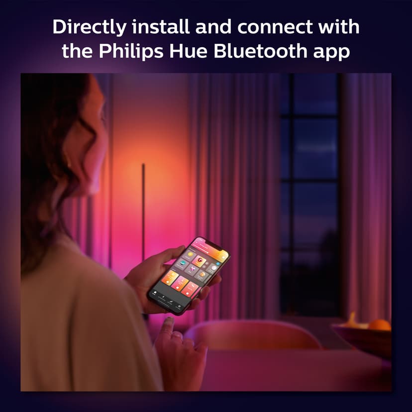 Philips Hue White og farget stemning Signe gradient bordlampe