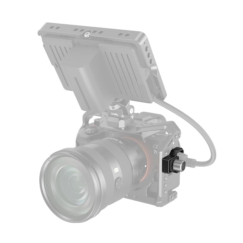 Smallrig HDMI- og USB-C-kabelklemme til Sony A7S III