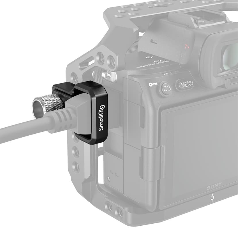 Smallrig HDMI- ja USB-C-kaapeleiden suoja Sony A7S III -runkoon