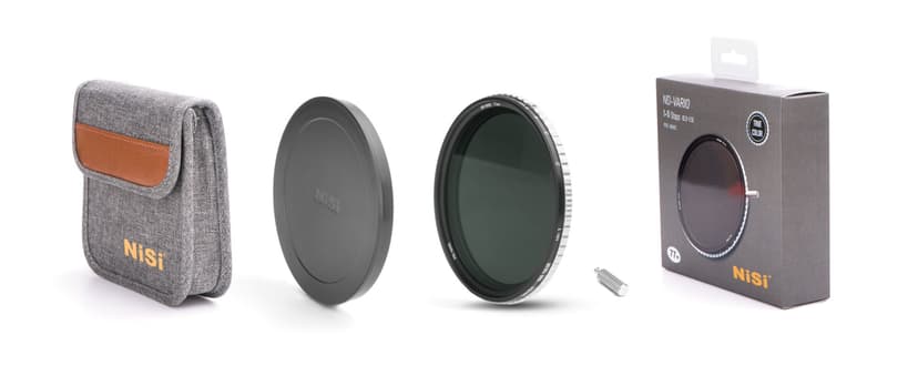 Nisi Filter ND-vario 1-5 Stops True Color 62mm