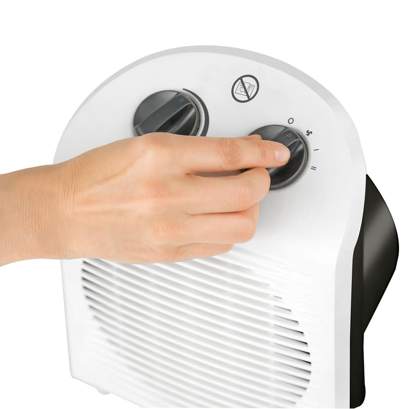 Black & Decker Lämpöpuhallin 2-in-1, valkoinen