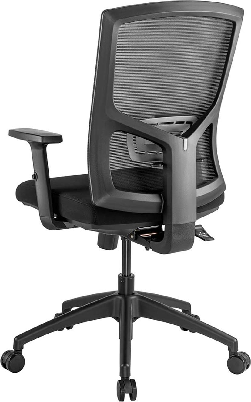 Prokord Ergonomisk Kontorsstol PC-1977-S – Svart Mesh & Tyg