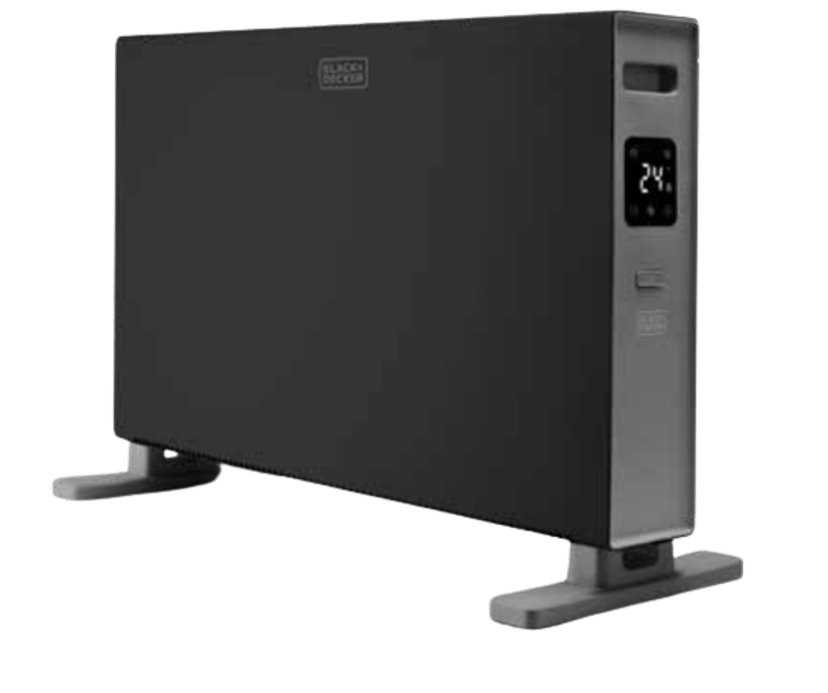 Black & Decker Konvektorelement 2000W Digital Svart