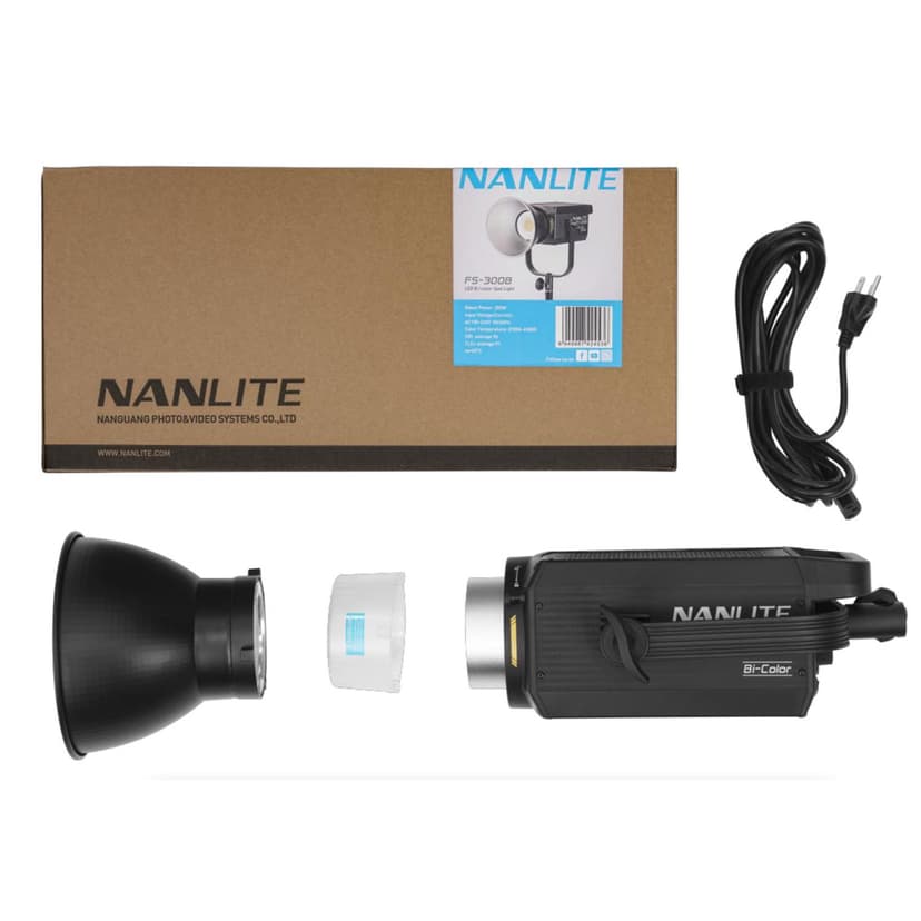NANLITE FS-300B LED Bi-color Spot Light