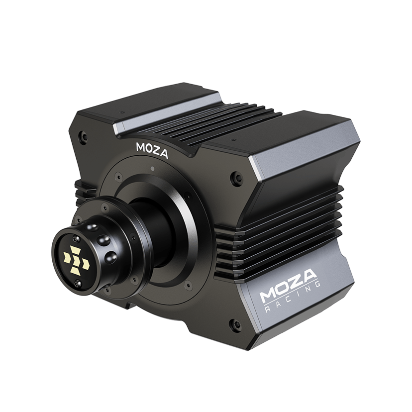 Moza Racing R5 Racing Bundle (R5 Base + ES Wheel) Musta