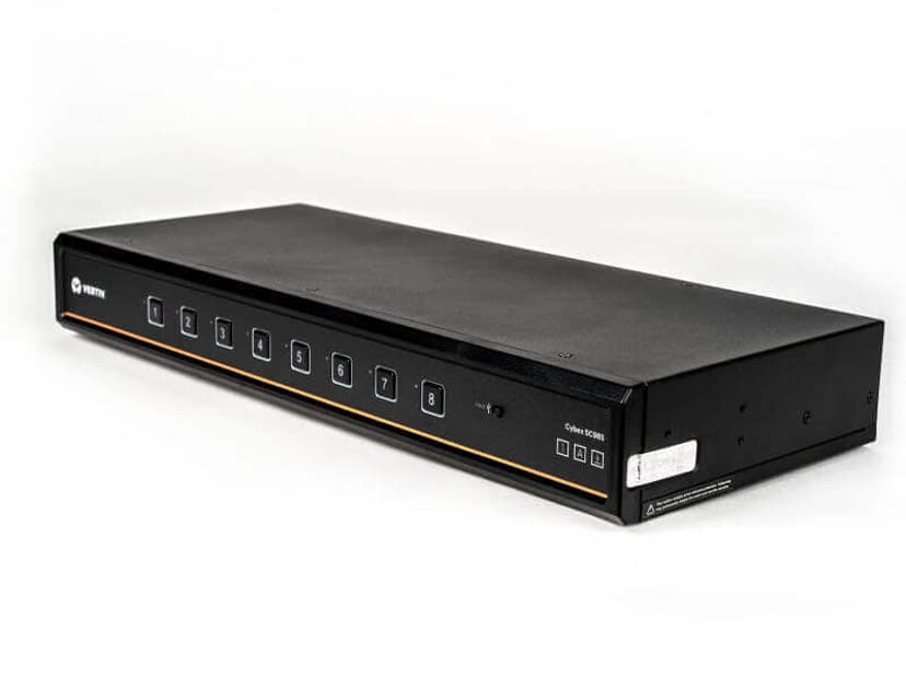 Vertiv SC985DPH-400 KVM-kytkin Telineasennus Musta