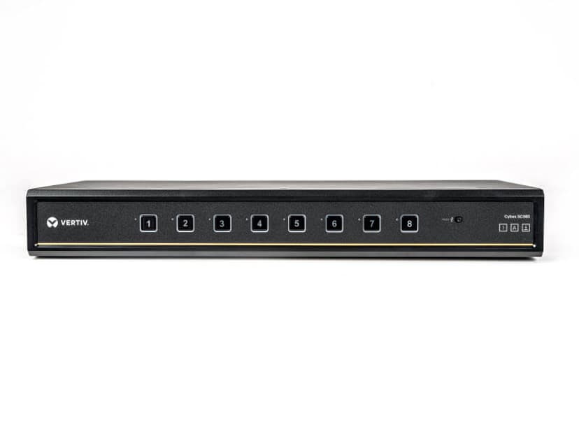 Vertiv SC985DPH-400 KVM-kytkin Telineasennus Musta