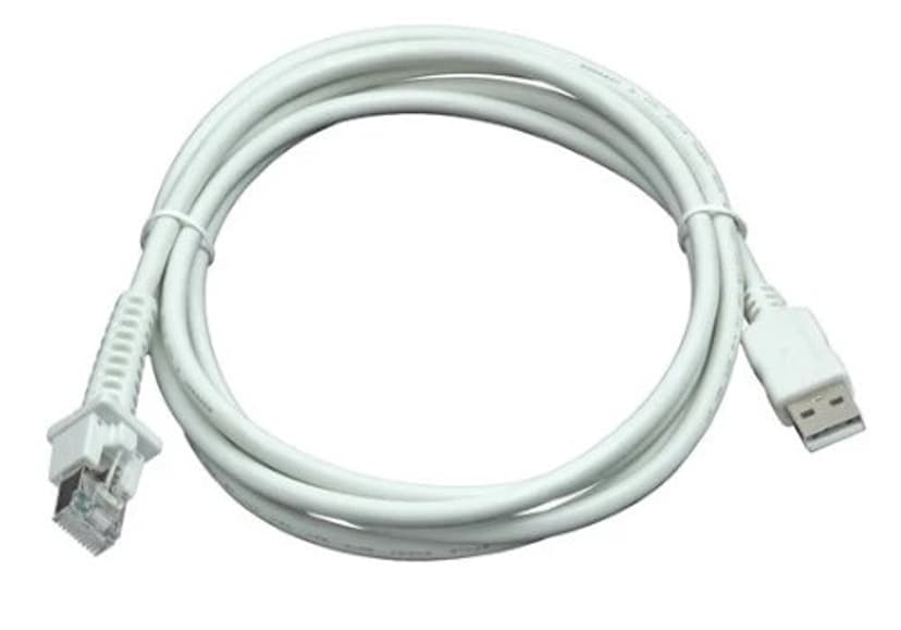 Datalogic Cable USB Type A TPUW Straight 2m White