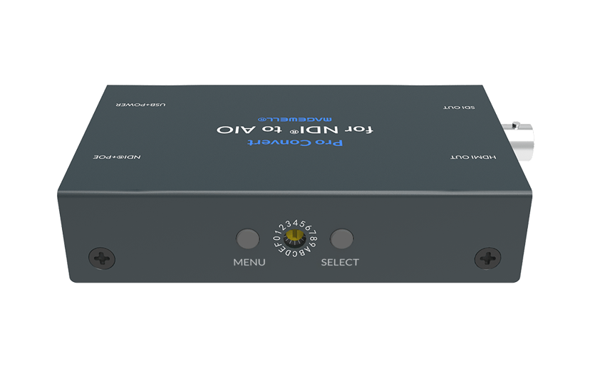 Magewell Pro Convert for NDI to AIO Aktiv videokonverterare 1920 x 1080 pixlar