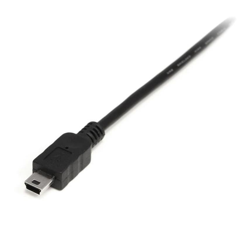 Startech StarTech.com 2m, USB 2.0 A/Mini USB B, M/M USB-kablar USB A Mini-USB B Svart 2m USB A Mini-USB B Svart