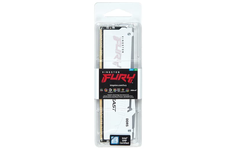 Kingston Technology FURY Beast RGB RAM-minnen 16 GB 1 x 16 GB DDR5 3000 MHz 16GB 3000, 6000MHz DDR5 288-pin DIMM