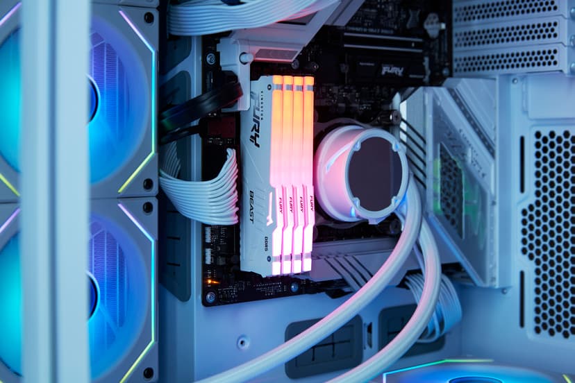 Kingston Technology FURY Beast RGB RAM-minnen 16 GB 1 x 16 GB DDR5 3000 MHz 16GB 3000, 6000MHz DDR5 288-pin DIMM
