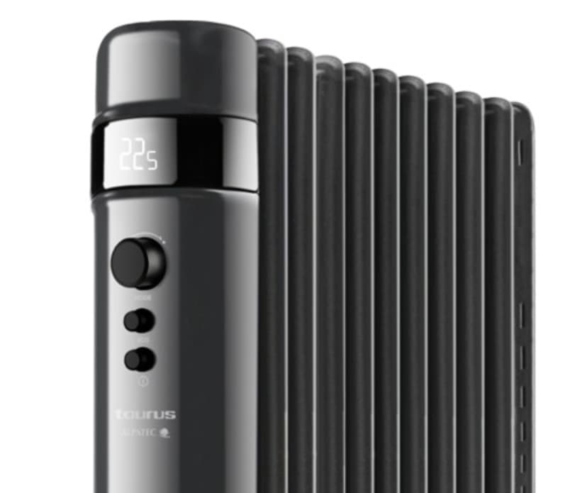 TAURUS Oljefyllt Element Agadir 2500W Svart