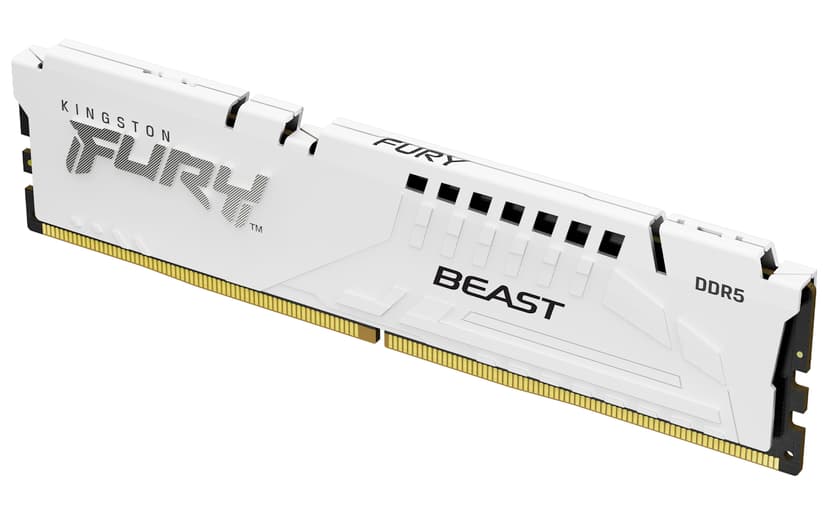 Kingston FURY Beast XMP/EXPO White 64GB 6000MT/s DDR5 288-pin DIMM