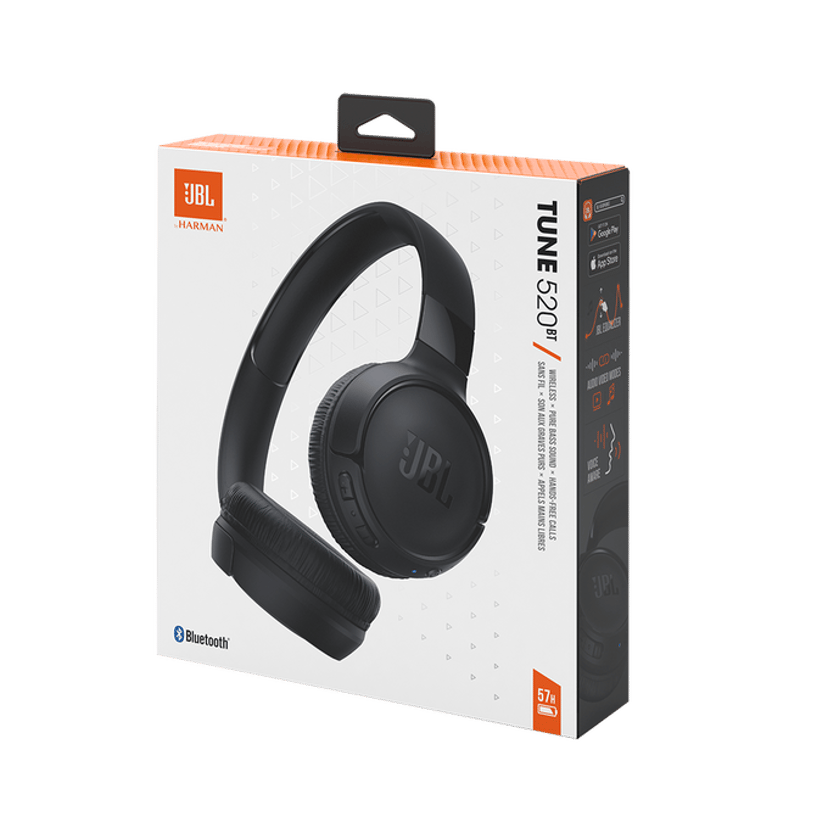 JBL Tune 520 BT Stereo USB-C Musta