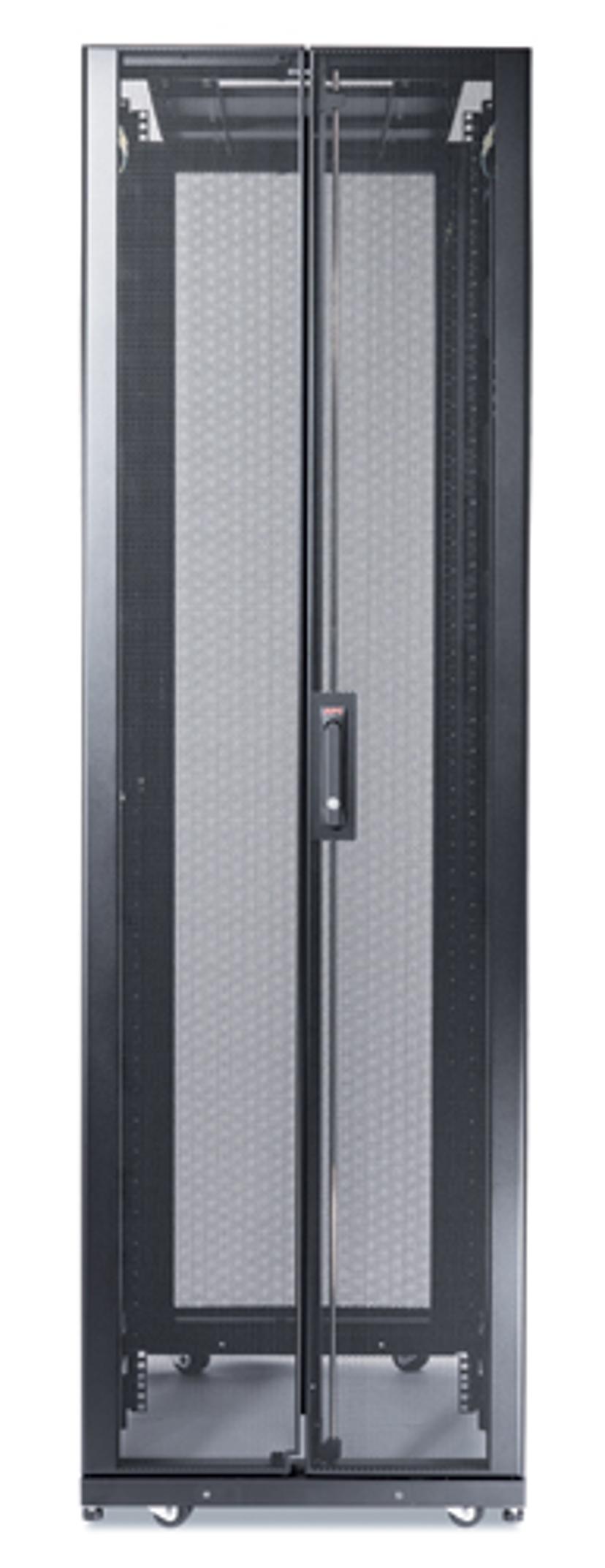 APC NetShelter SX 48U 600mm(b) x 1200mm(d) 19" IT rack, behuizing met zijpanelen, zwart