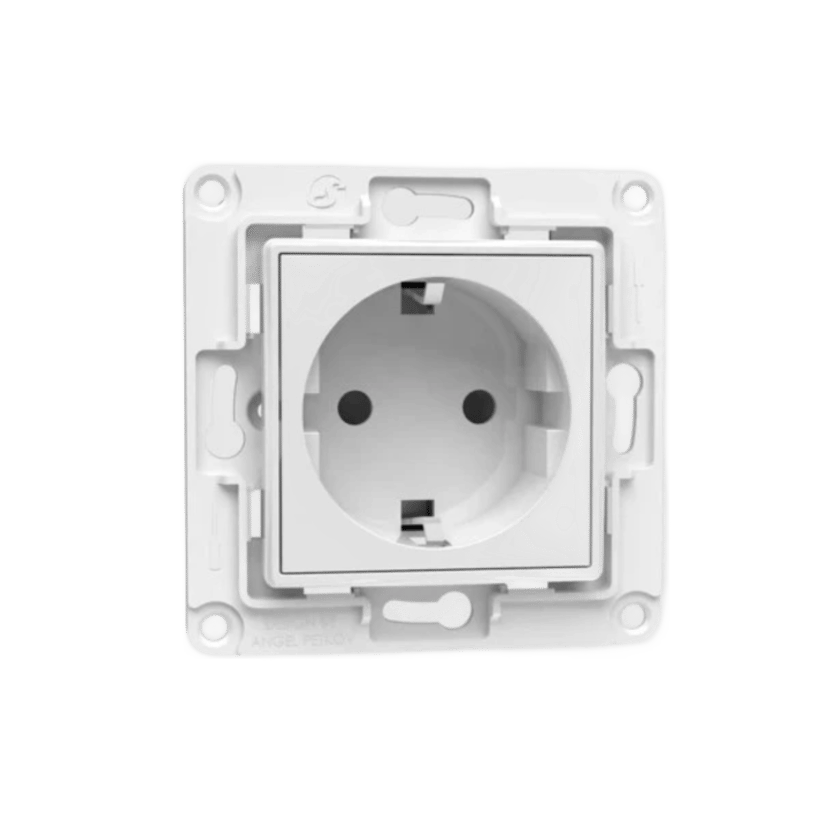 Shelly Wall Socket White