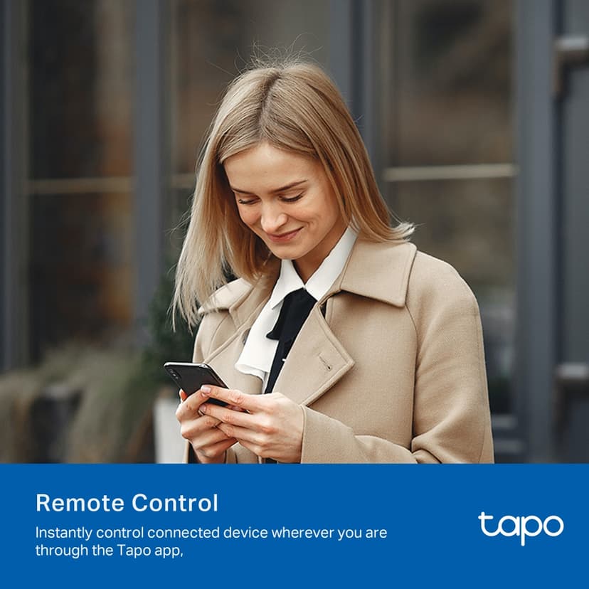 TP-Link Tapo P110 Smarta pluggar 3680 W Hem, Kontor Vit