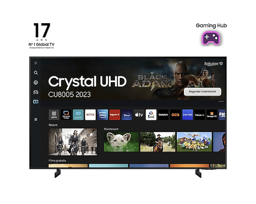 Samsung TU50CU8005 50" 4K LED Smart-TV (2023)