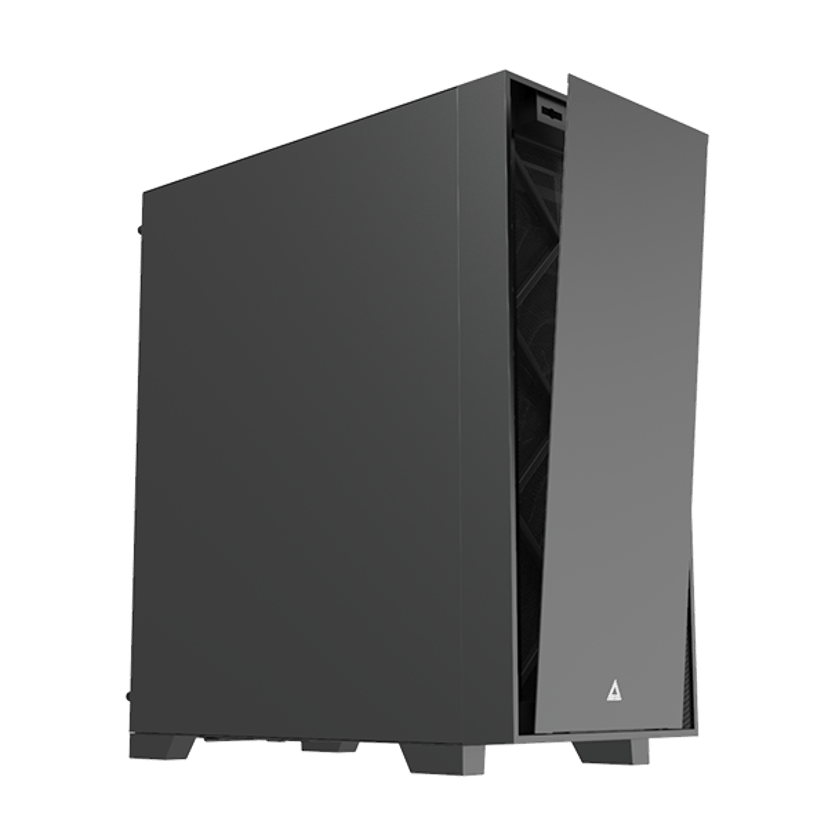 Montech AIR 1000 SILENT Midi Tower Musta Midi Tower Musta