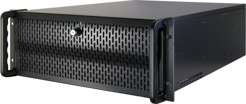Inter-Tech 4U4129L 19" 4U Rack Hopea, Metallinen