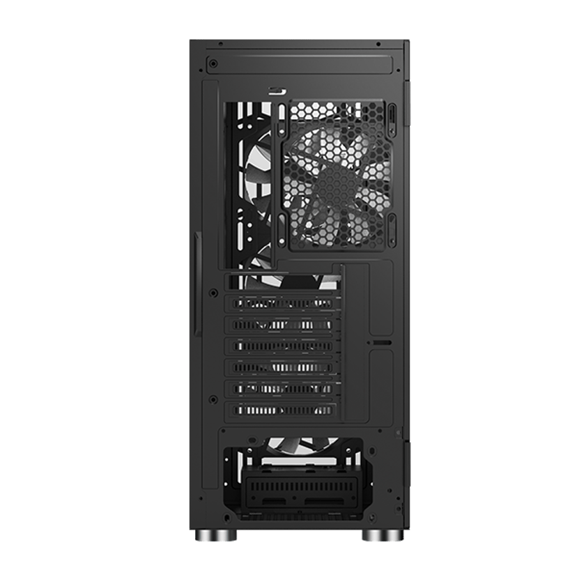 Montech X3 Glass Full Tower - Black Midi Tower Sort