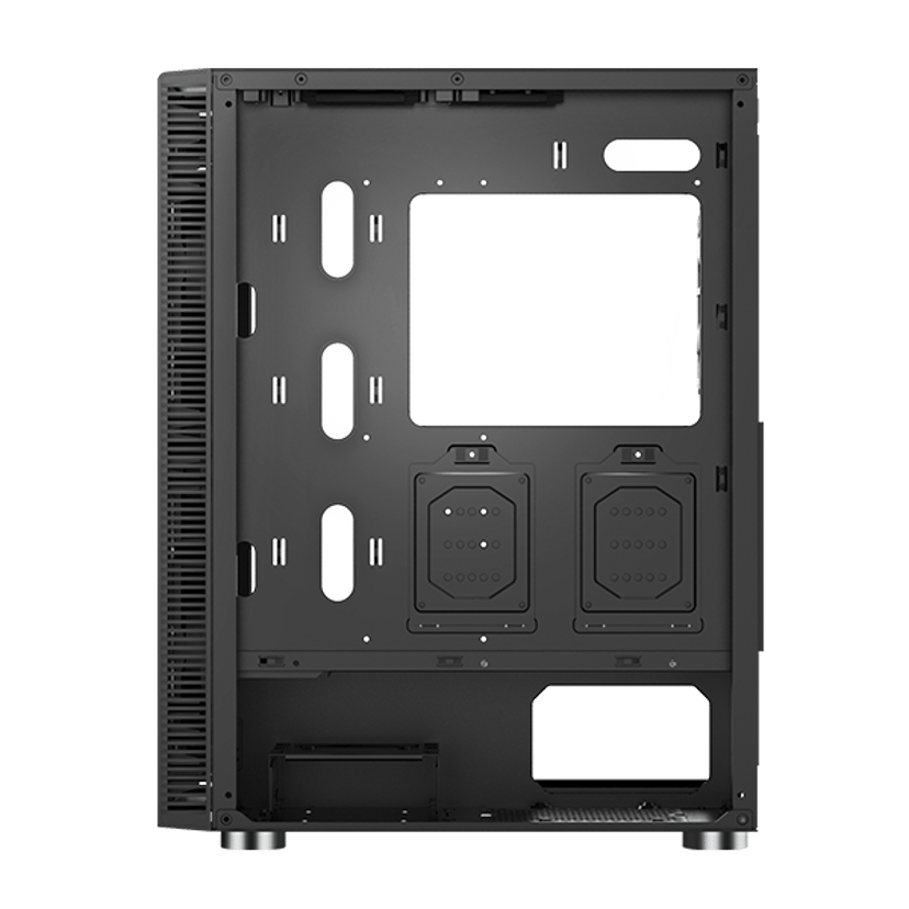 Montech X3 Glass Full Tower - Black Midi Tower Sort