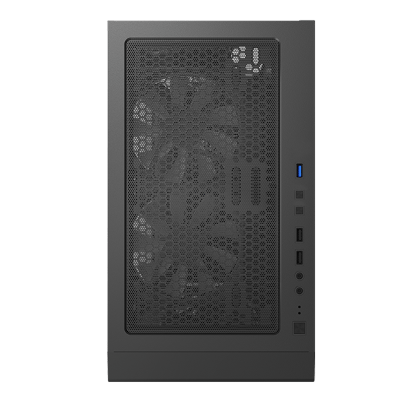 Montech X3 Glass Full Tower - Black Midi Tower Sort