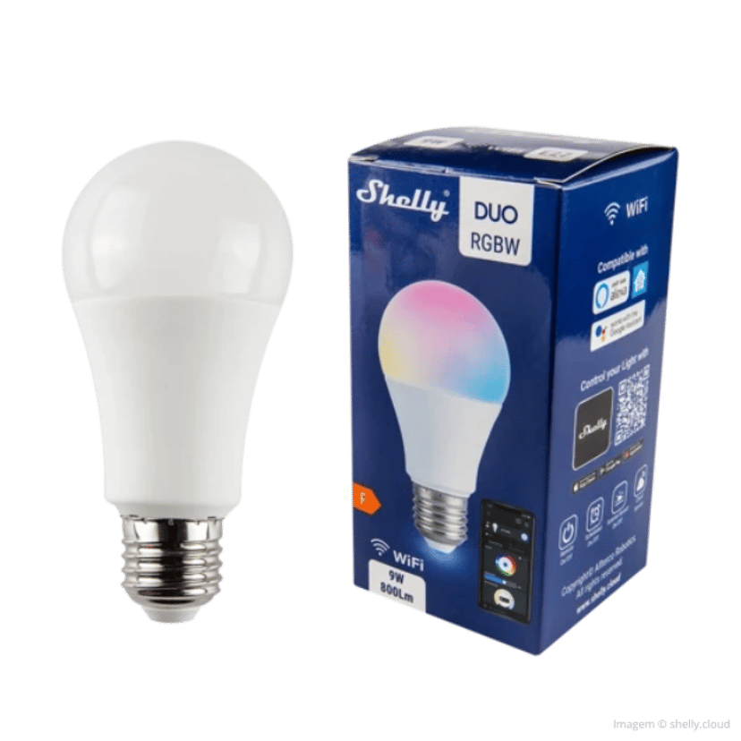 Shelly DUO RGBW Smart glödlampa Wi-Fi 9 W