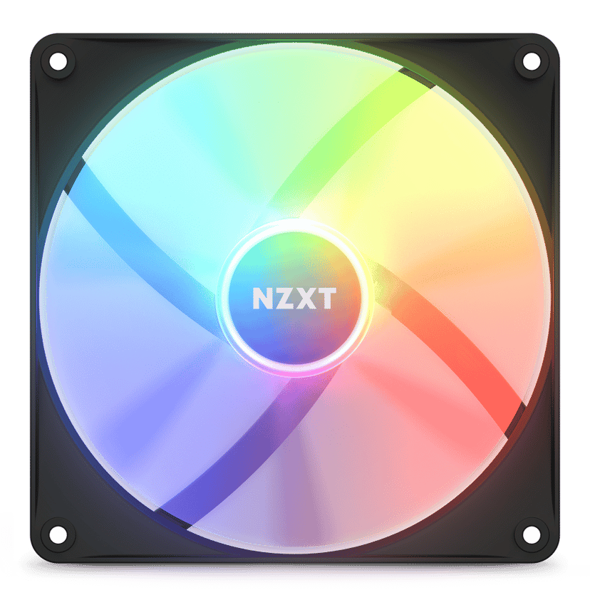 NZXT NZXT F140 RGB Core 140MM Tuuletin Musta