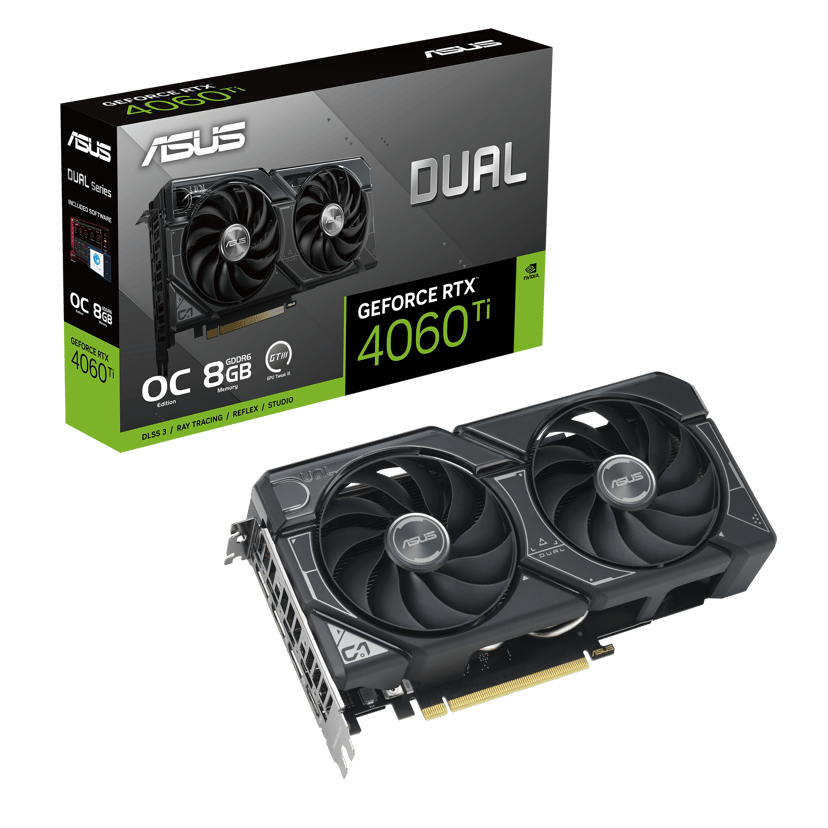 ASUS Dual GeForce RTX 4060 Ti OC 8GB