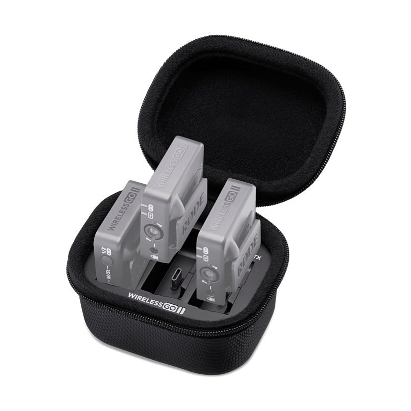 Røde Oplaadhoes Wireless GO II