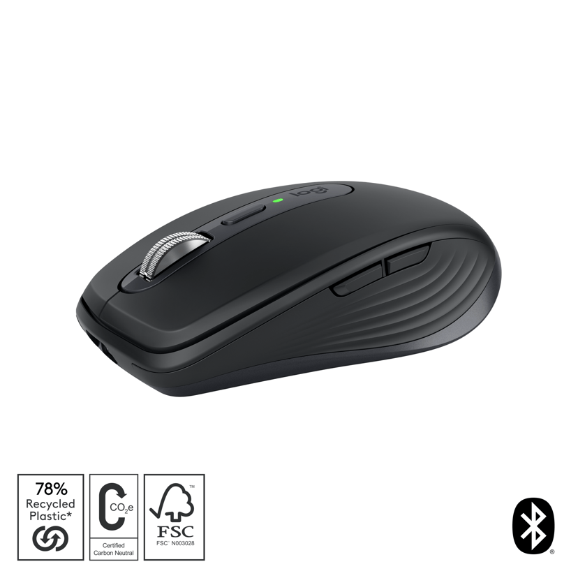 Logitech MX Anywhere 3S RF trådløs + Bluetooth