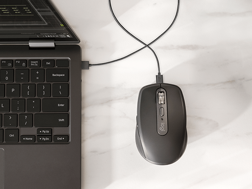 Logitech MX Anywhere 3S For Business RF trådløs + Bluetooth