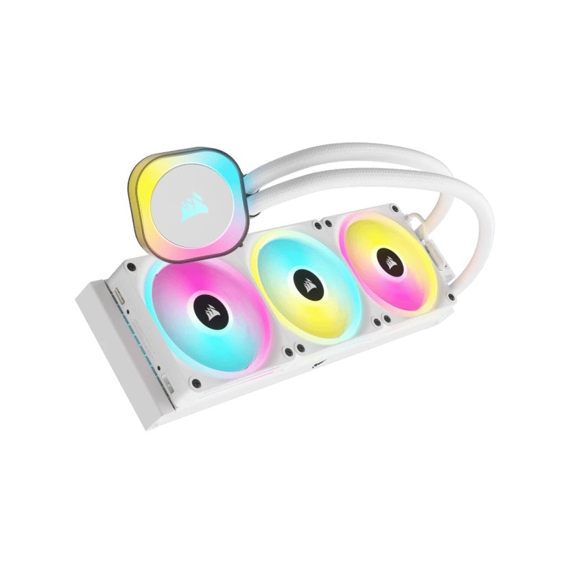 Corsair iCUE LINK H150i RGB Vit AiO vattenkylare Vit
