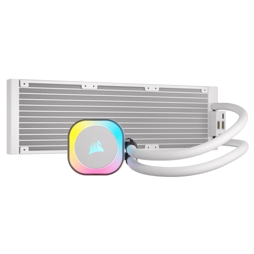 Corsair iCUE LINK H150i RGB White AiO væskekøler Hvid